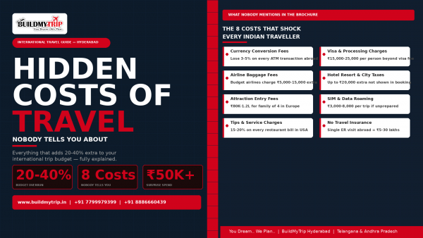 Hidden Costs of International Travel Nobody Tells You About