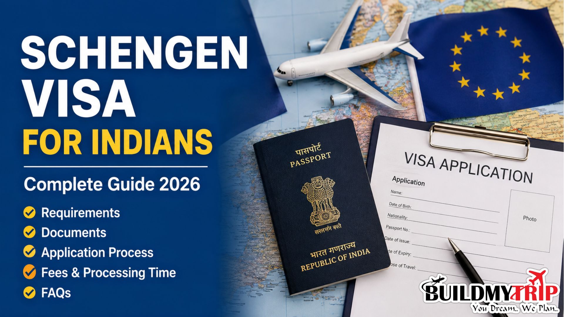 How to Apply for a Schengen Visa from India in 2026?